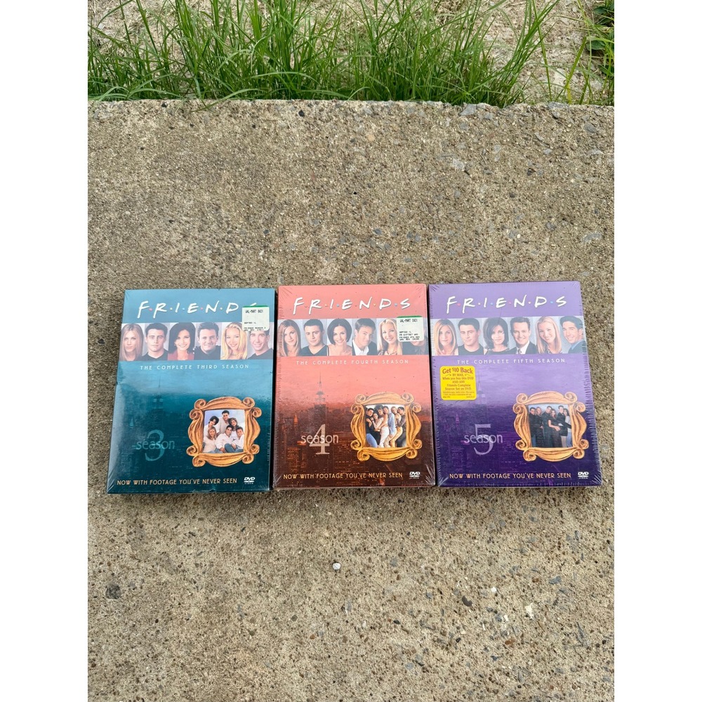 Friends The Complete Seasons 3 4 5 DVD Box Sets New Sealed
